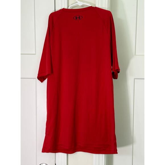 UNDER ARMOR RED LOOSE HEAT GEAR TOP YOUTH XL - Picture 4 of 4